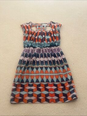 Jessica Simpson Geometric Print Dress